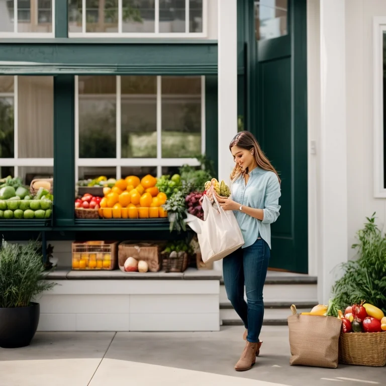 Lebensmittelzustellung von Grocemaxy